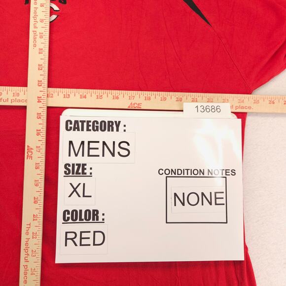 Cincinnati Reds Short Sleeve Graphic Baseball T Shirt Mens Size XL Red - Picture 7 of 9